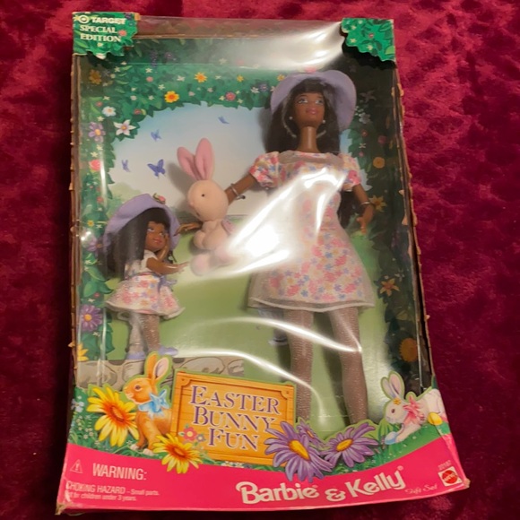 Easter Fun Barbie and Kelly 1998 - Picture 1 of 8